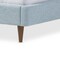 Baxton Studio Hannah Mid-Century Modern Sky Blue Queen Size Platform Bed 125-7007 - alternate 5